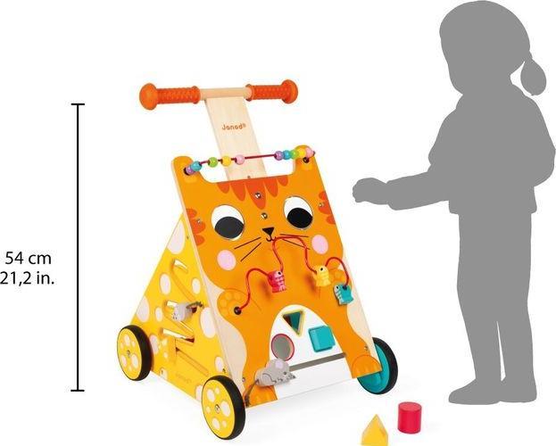 Actual product image Janod Multi-activity trolley Cat