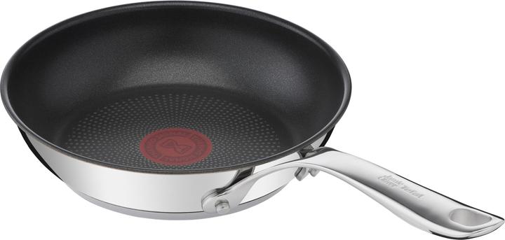 Actual product image Tefal Jamie Oliver Cook's Direct on (28 cm, Frying pan, Stainless steel)