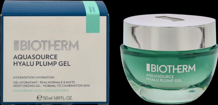 Actual product image Biotherm Aquasource Hyalu Plump Gel (50 ml, Face gel, Up to SPF 10)