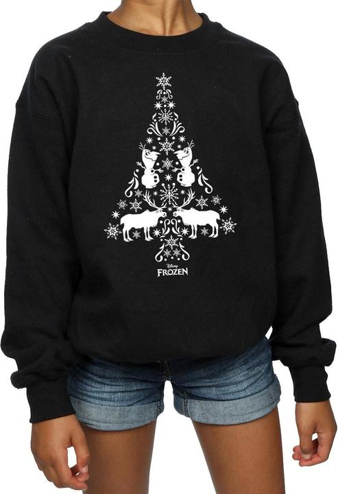 Immagine prodotto Disney Frozen Christmas Tree Felpa Ragazze (152, 158)