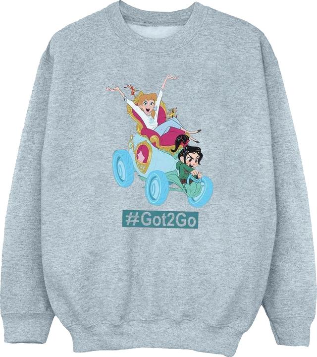 Immagine prodotto Disney Wreck It Ralph Cinderella And Vanellope Felpa Ragazze (140, 146)