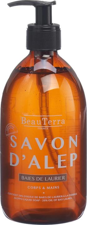 Produktbild BeauTerra Flüssigseife Aleppo (Flüssigseife, 500 ml)