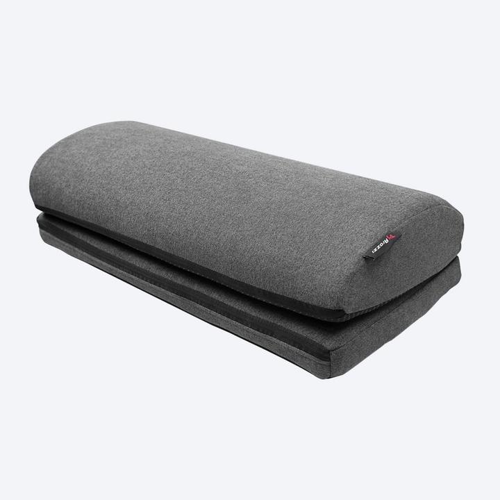 Actual product image Arozzi Footrest Soft Fabric Dark Grey