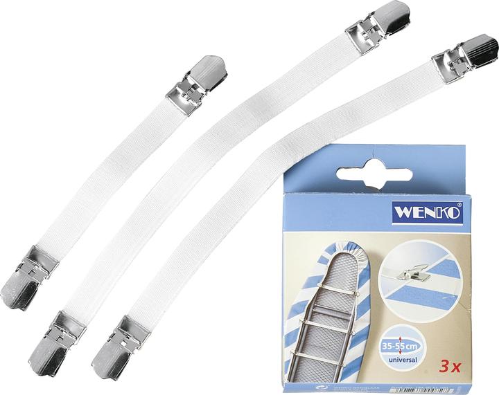 Actual product image Wenko Ironing board cover clamps