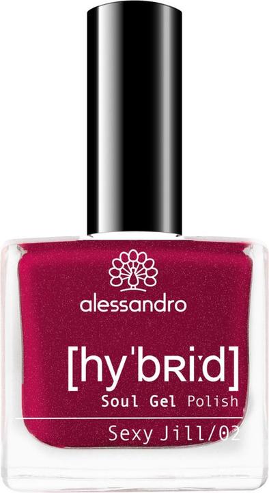 Actual product image Alessandro Hybrid Soul Gel Polish Sexy Jill (Gel-Effect Nail Polish)