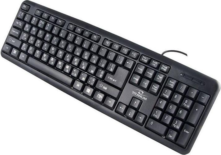 Produktbild Esperanza Esperanzo-Tastatur TK101UA Schwarz US (TK101UA) (US, Kabelgebunden)