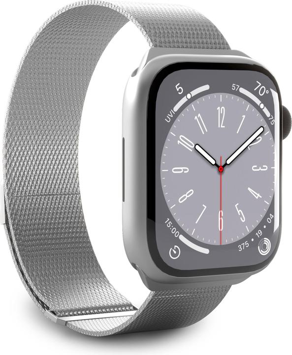 Immagine prodotto Puro Cinturino a maglia milanese per Apple Watch 42-44-45-49 mm (42 mm, 44 mm, 45 mm, 49 mm, Acciaio inossidabile, Apple Watch Series 1, Apple Watch Series 2, Apple Watch Series 3, Apple Watch Serie 4, Apple Watch Serie 5, Apple Watch Ultra, Apple Watch Ultra 2, Apple Watch Serie 6, Apple Watch Series 7, Apple Watch Series 8, Apple Watch Series 9, Apple Watch SE)