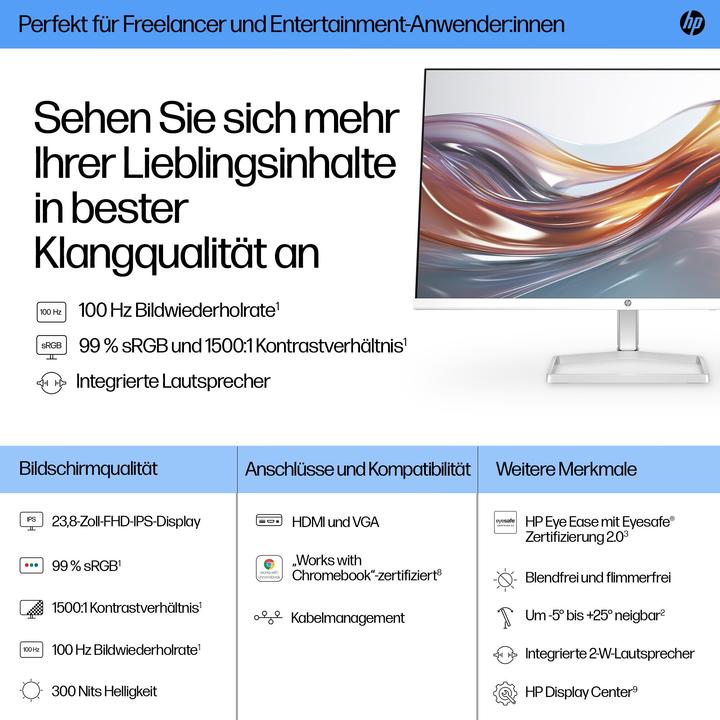 Productafbeelding HP Serie 5 524sa (1920 x 1080 Pixels, 24")