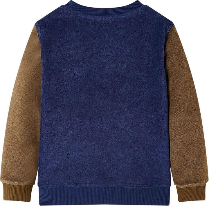 Produktbild VidaXL Kinder-Sweatshirt Dunkles Marineblau 116,Material: 85 (116)