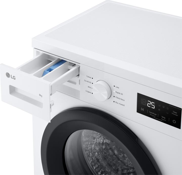 Immagine prodotto LG Waschmaschine Weiss, 1400 Umin, A ITModell (8 kg, A sinistra)