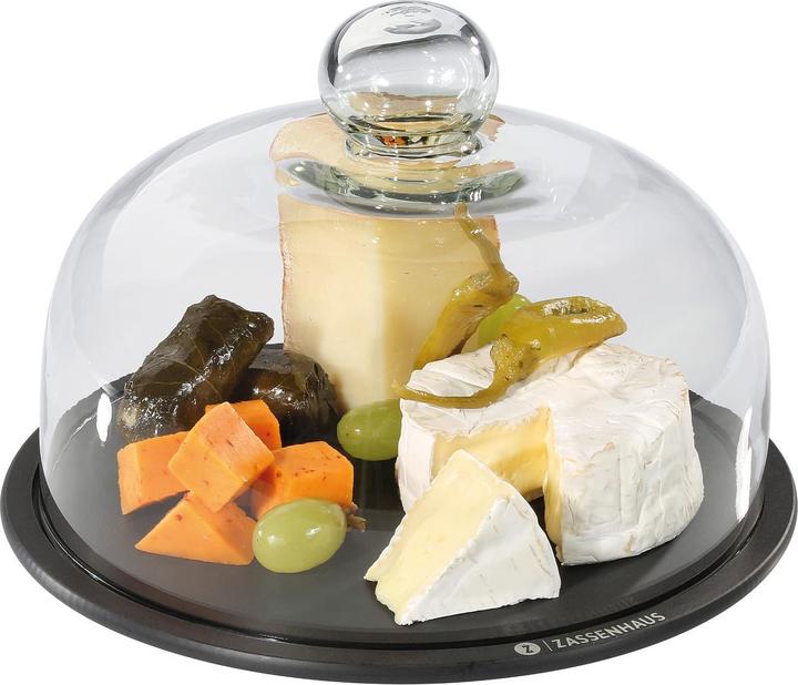 Image du produit Zassenhaus Cloche à fromage avec couvercle en verre Ø23cm