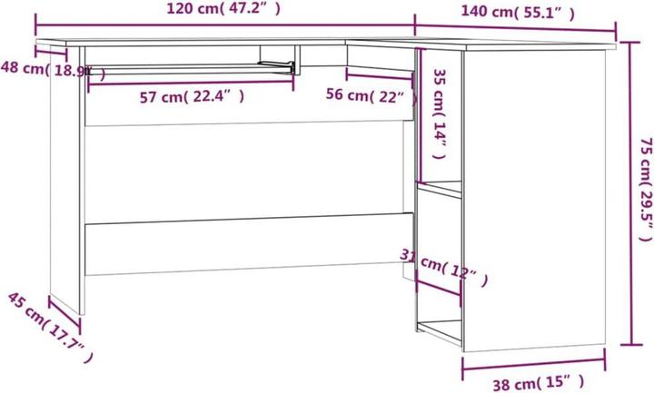 Immagine prodotto VidaXL Dov (120 x 140 x 75 cm)