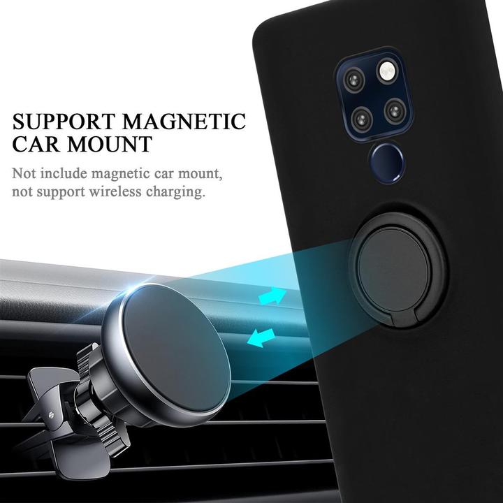 Productafbeelding Cadorabo TPU Vloeibare Ring Silicone Hoesje (Huawei Mate 20)