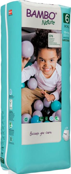 Produktbild Abena Bambo Nature Pants 6 XXL 18+kg Tall (Gr. 6, 40 Stück)