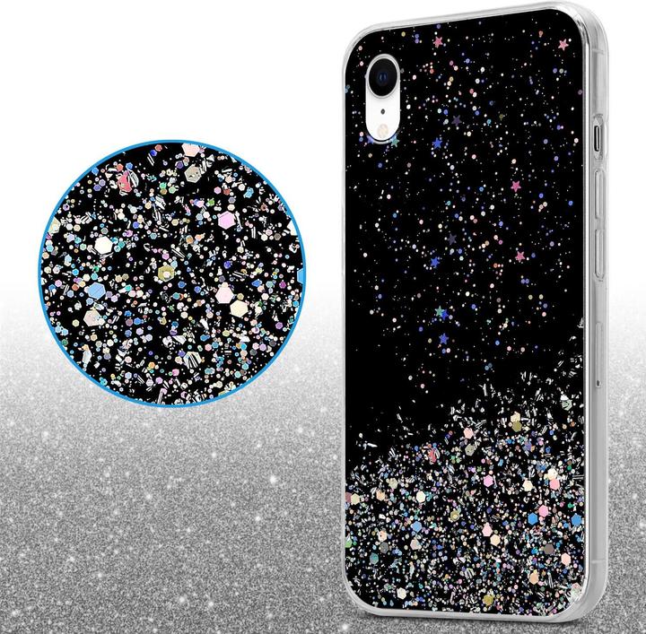 Image du produit Cadorabo Couverture TPU paillettes scintillantes (Apple iPhone XR)