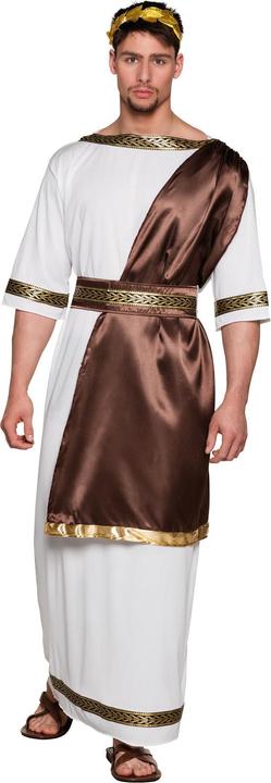 Actual product image Boland Greek god costume: hair ornament, toga,, shoulder scarf, belt strap (M/L)