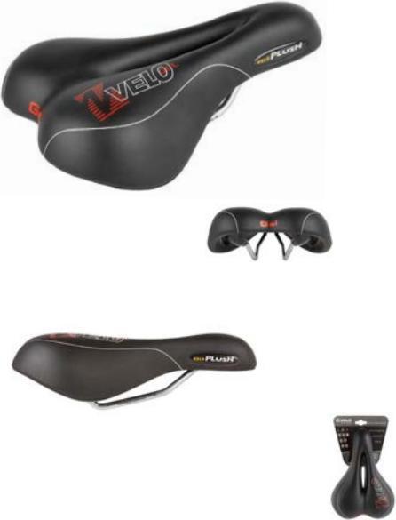 Produktbild Velo Fahrradsattel Plush Gel D2