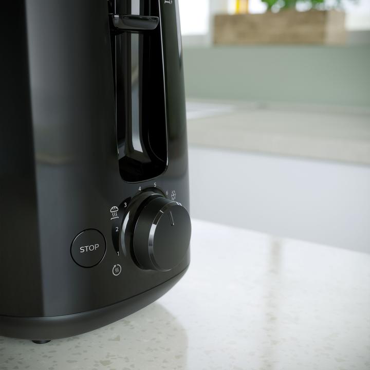 Immagine prodotto Philips Daily Collection HD2583/90 tostapane 2 fette Nero