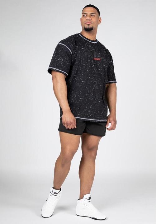 Immagine prodotto Gorilla Wear Maglietta Saginaw oversize - Nero Fuso (S)