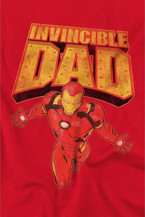 Produktbild Iron Man Invincible Dad TShirt Vatertag (S)