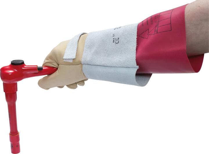 Actual product image KS Tools 1/4"" Insulated reversible ratchet, 32 teeth (1/4")