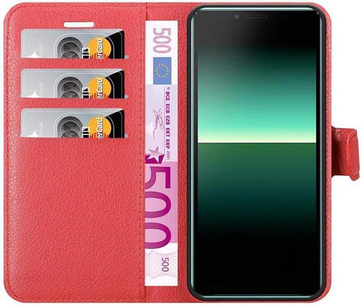 Actual product image Cadorabo Book with stand function cover (Sony Xperia 10 II)