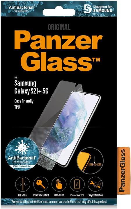 Actual product image PanzerGlass Case Friendly (1 Piece, Samsung Galaxy S21+ 5G)