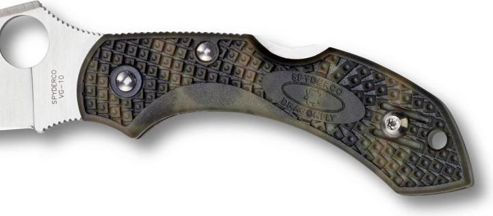 Actual product image Spyderco Dragonfly 2 Lightweight Zome green (5.80 cm)