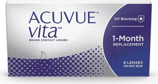 Image du produit Acuvue Vita 6 (6 pièce(s), Lentille mensuelle, Sphérique)