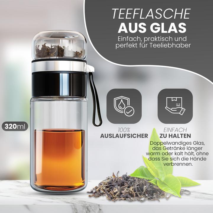 Image du produit Gewürzladen Näfels Drehbare Teeflasche (0.32 l)