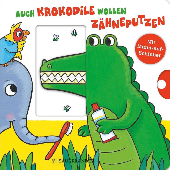 Auch Krokodile wollen Zähneputzen (Deutsch)