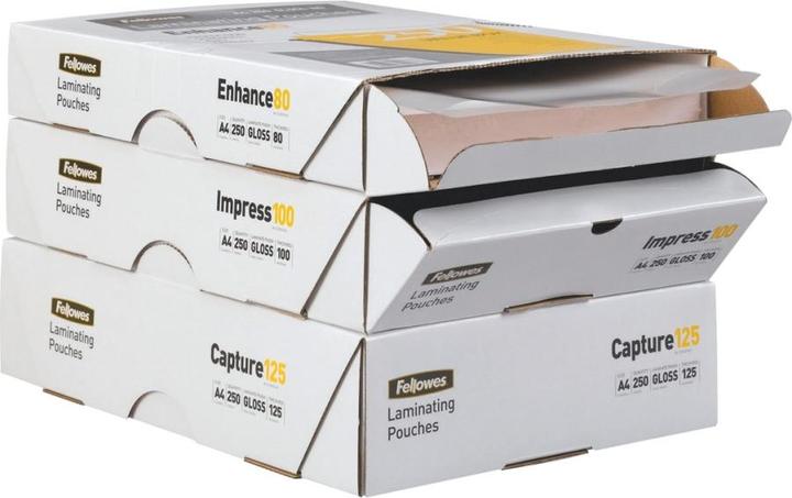 Immagine prodotto Fellowes Potenziare 80 (A4, 100 Pezzo/i, 80 µm)