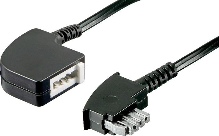 Produktbild Goobay Telefonkabelverlängerung N-kodiert 6,0m