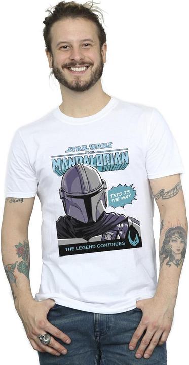 Produktbild Star Wars Mando Comic Cover TShirt (3XL)