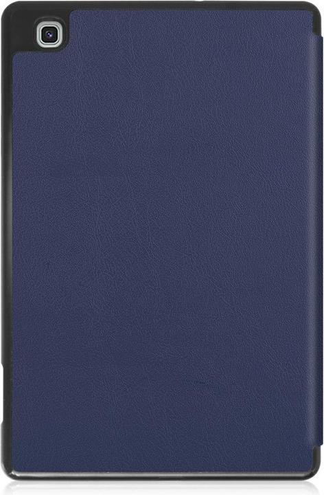 Produktbild Cover-Discount Galaxy Tab S6 Lite - Tri-fold Smart Leder Case dunkelblau (Galaxy Tab S6 Lite 10.4 (2020))