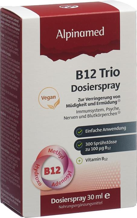 Actual product image Alpinamed B12 Trio (1 Piece, Spray, 120 g)