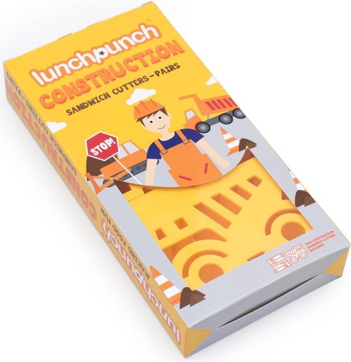 Produktbild Lunch Punch Sandwich Ausstechformen Baustellenfahrzeuge