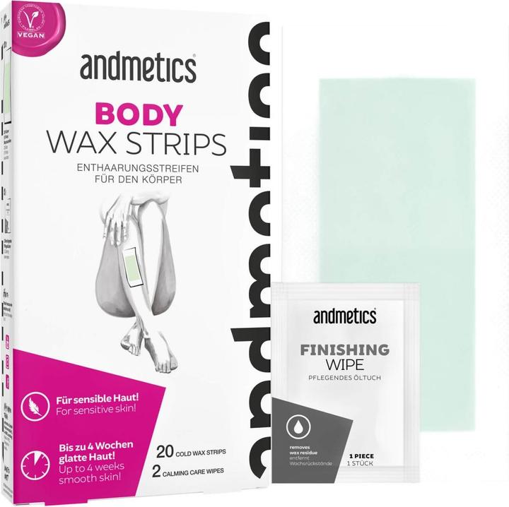 Andmetics Body wax strips (20 x)