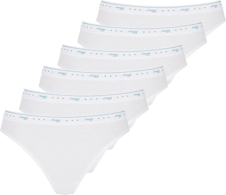 Actual product image Sloggi Pack of 6 24/7 100 Tai Briefs (36, S, pack of 6)