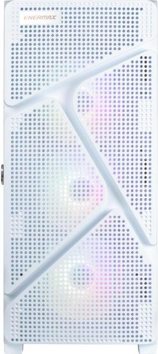 Image du produit Enermax MarbleShell MS21 ARGB (blanc, verre trempé) (Mini-ITX, mATX)