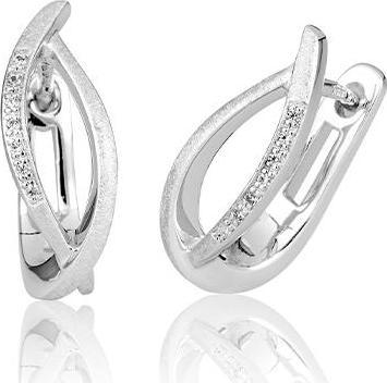 Image du produit Breuning BIJOUX DE L'OREILLE - BRILLE. 0,042 Ct. H/si (Or 750/18 K)