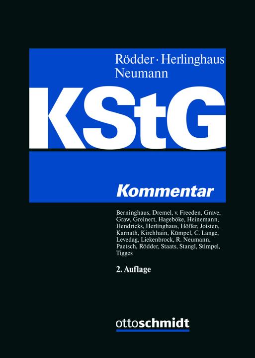 Produktbild Körperschaftsteuergesetz (Deutsch, Ralf Neumann, Andreas Herlinghaus, Thomas Rödder, 2023)