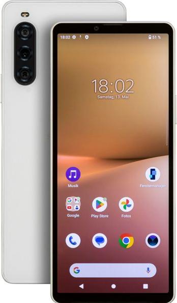 Productafbeelding Sony Xperia 10 V (128 GB, Wit, 6.10", SIM + eSIM, 48 Mpx, 5G)
