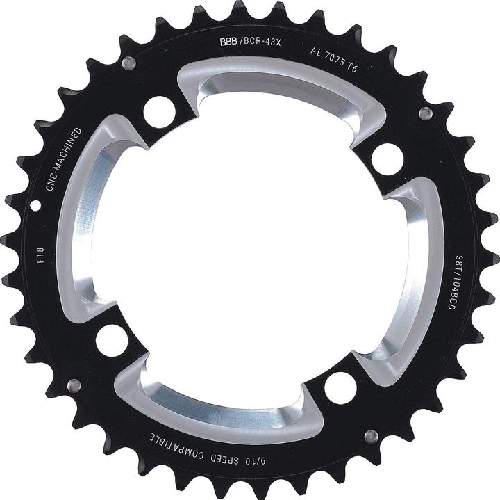 Image du produit BBB Anneaux de chaîne "MTBgear" 2x10 sram X, 40T/104 (28)