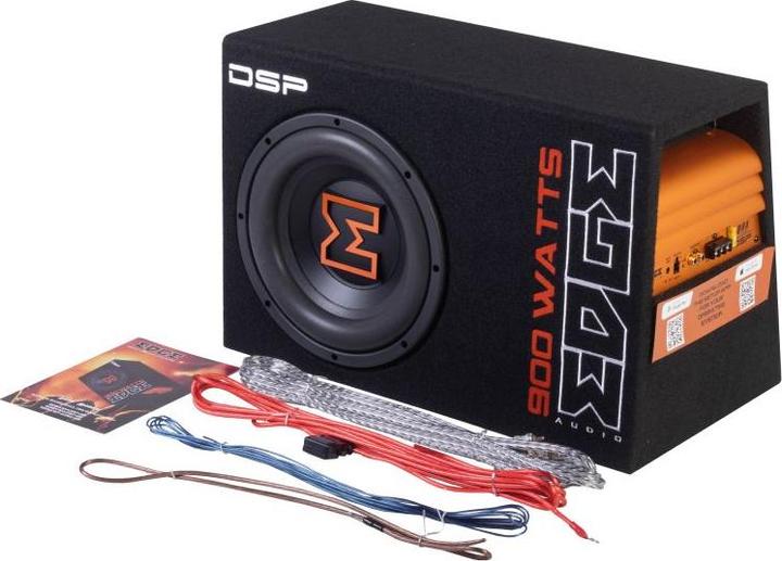Produktbild Shots Actieve Subwoofer - 12 Inch Subwoofer met Actieve Bass Omhuizing - DSP Versterker - 1200W - EDBX12AD (1200 W)