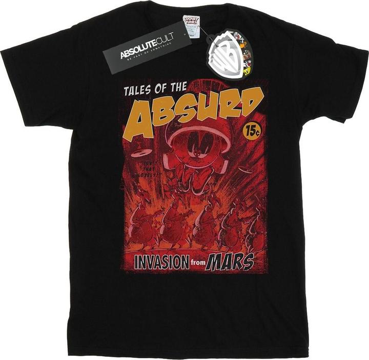 Actual product image Looney Tunes Mens Invasion From Mars T-Shirt (S)