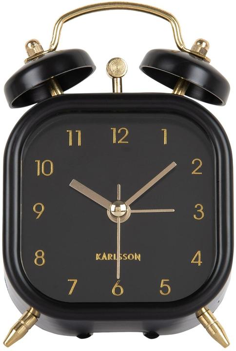 Immagine prodotto Karlsson Sveglia classica Metallic Glam square Black