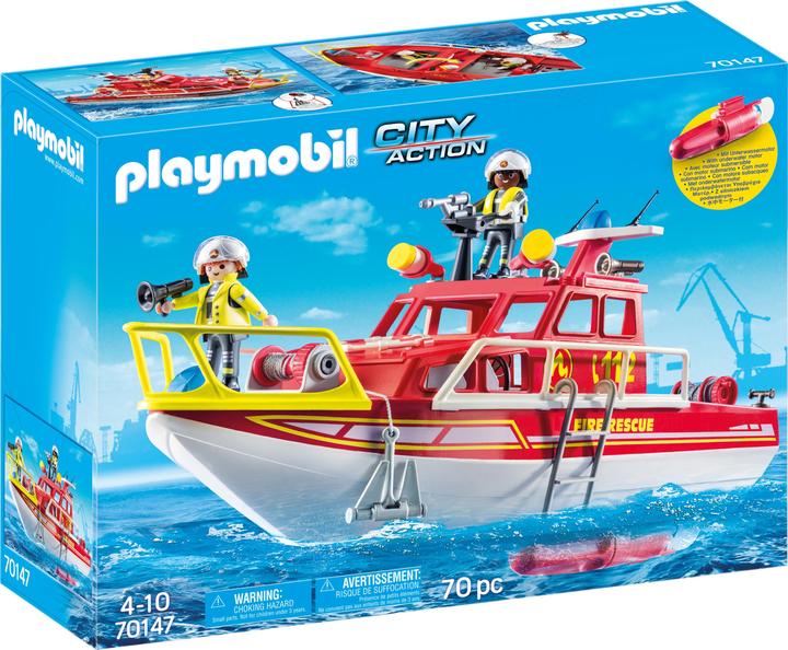 Playmobil Feuerlöschboot (70147)