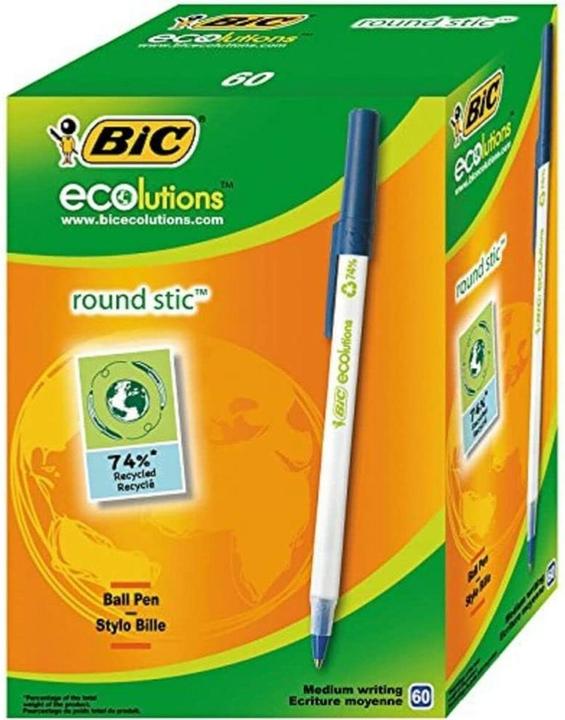 Bic Kugelschreiber (Blau, Transparent, 1 x)