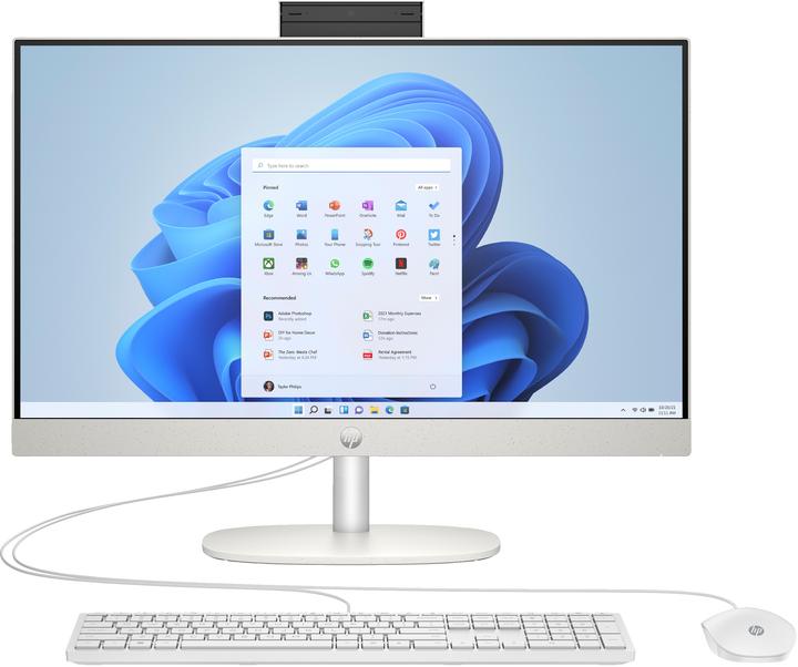 Produktbild HP 23,8" FHD IPS All-in-One R5-7520U 8GB/512GB SSD Win11 24-cr0400ng (AMD Ryzen 5 7520U, 8 GB, 64 GB)